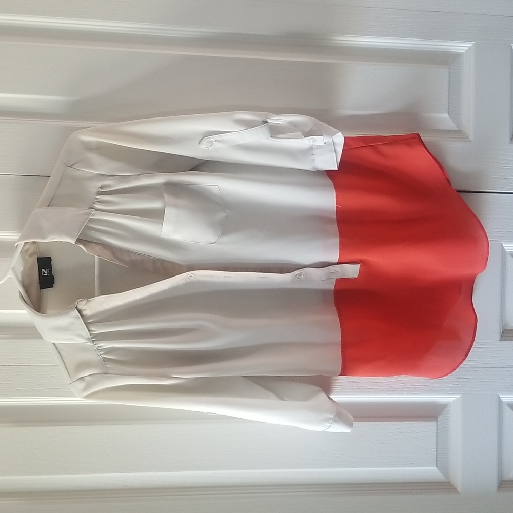 Color block shirt
